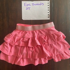Pink Toddler Skirt